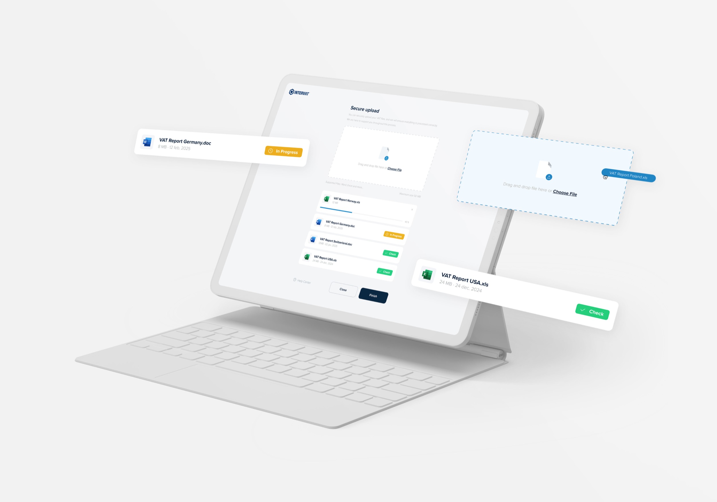 Follow your rapports with MyIntervat